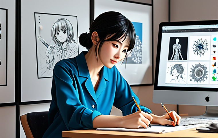 **

"A professional female digital illustrator, fully clothed in a modest, stylish office casual outfit, working diligently at her desk in a bright, modern studio, surrounded by digital art tools. Perfect anatomy, well-formed hands, proper finger count, natural pose, safe for work, appropriate content, fully clothed, professional, family-friendly, high-quality digital illustration, soft lighting, intricate details, Japanese manga style."

**